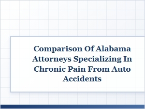 Navigating Alabama's Chronic Pain Attorneys After Rear-End Accidents