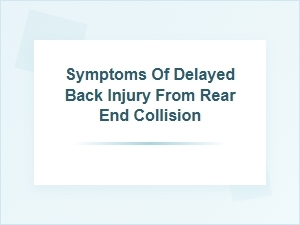 Understanding Delayed Back Pain After an Accident